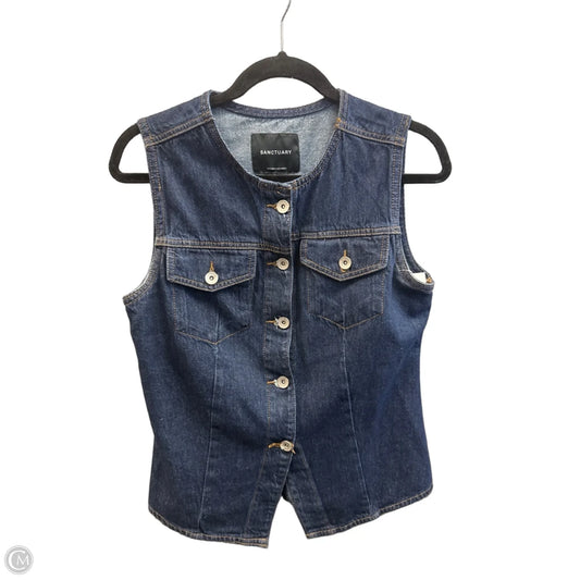 Vest Other By Sanctuary In Blue Denim, Size: Small