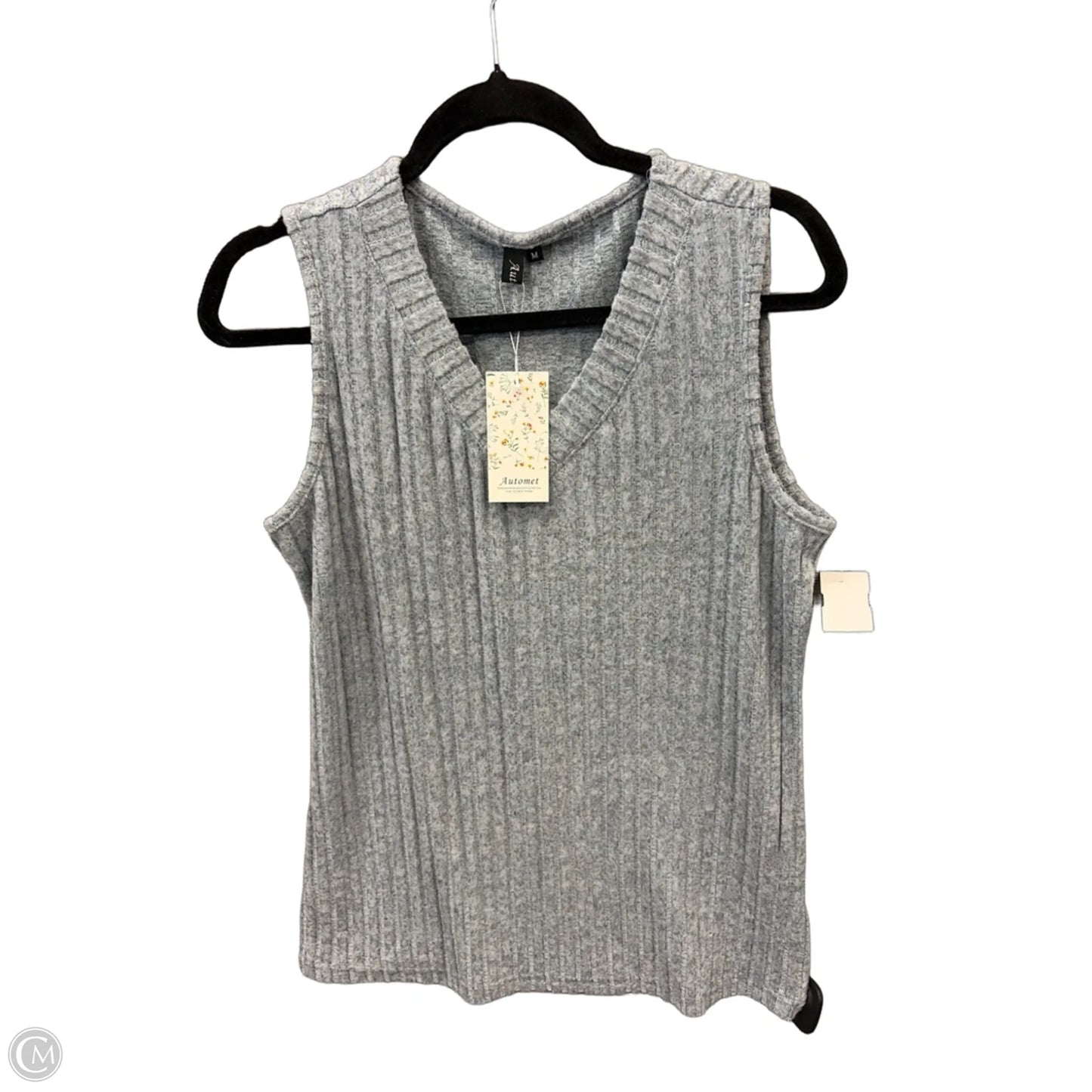 Top Sleeveless By Automet In Blue, Size: M