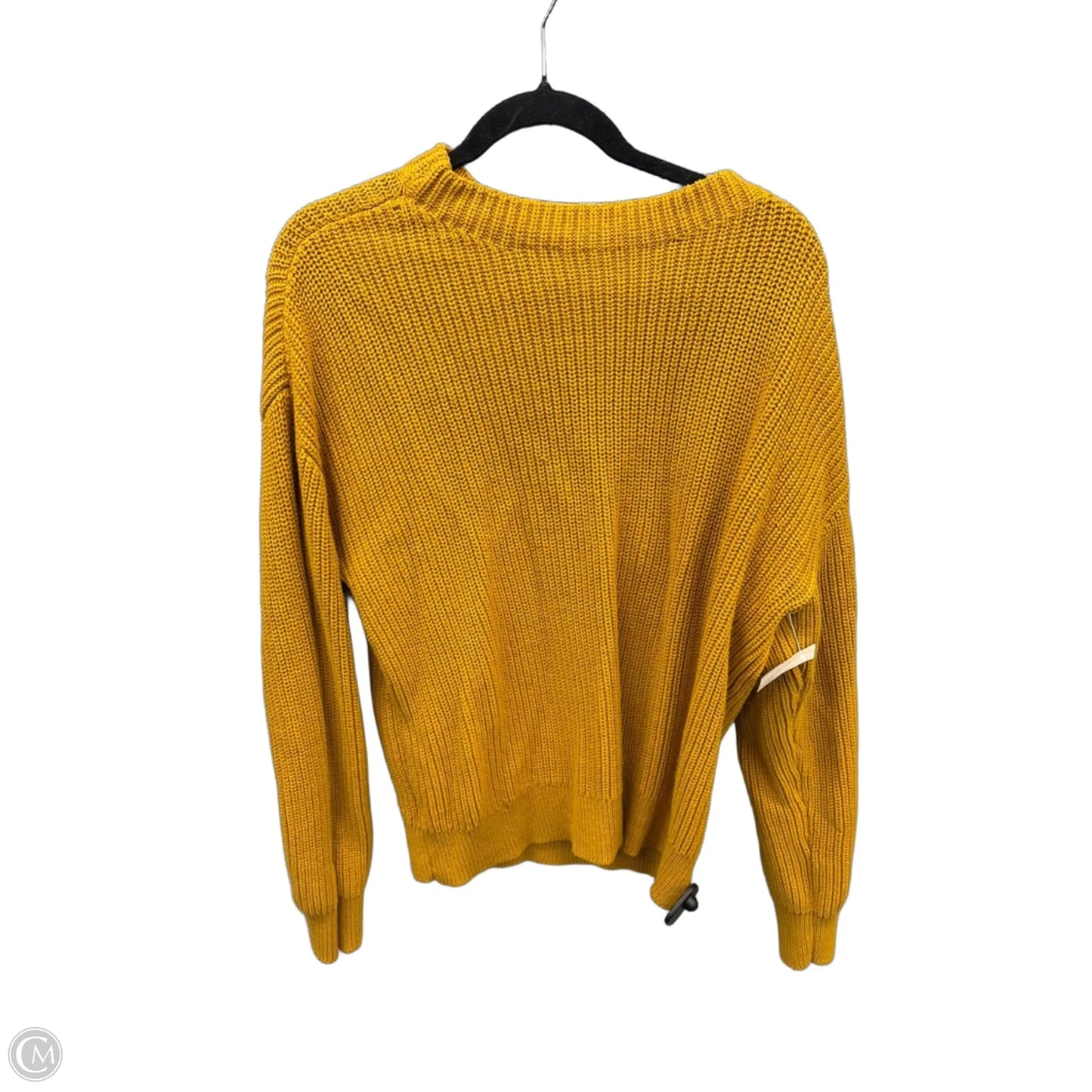 Sweater By Ann Taylor In Yellow, Size: Xl