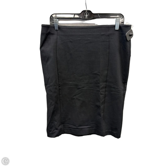 Skirt Midi By Ann Taylor In Black, Size: 12