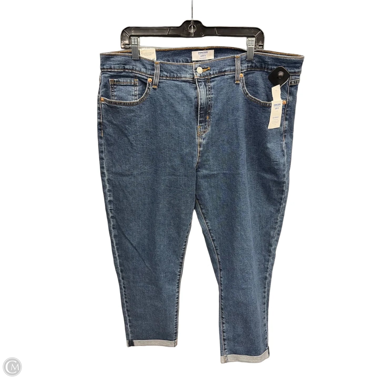 Jeans Boyfriend By Denizen By Levis In Blue Denim, Size: 16