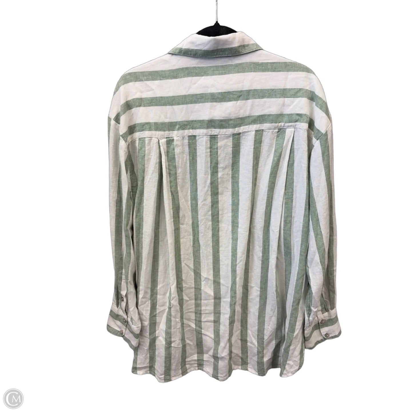 Top Long Sleeve By Lane Bryant In Striped Pattern, Size: Xl