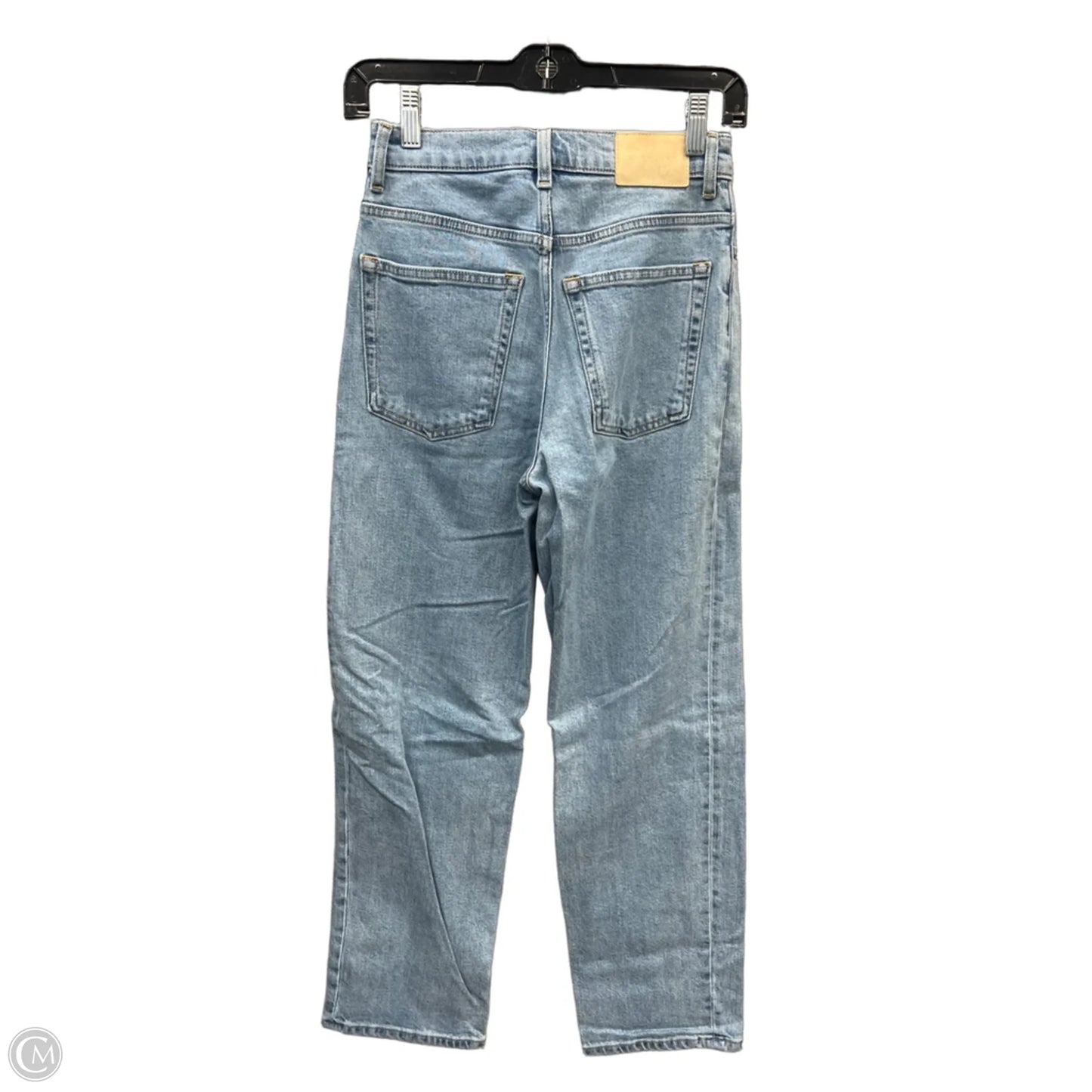 Jeans Straight By Everlane In Blue Denim, Size: 2