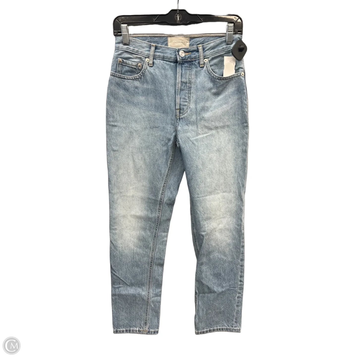 Jeans Straight By Everlane In Blue Denim, Size: 2