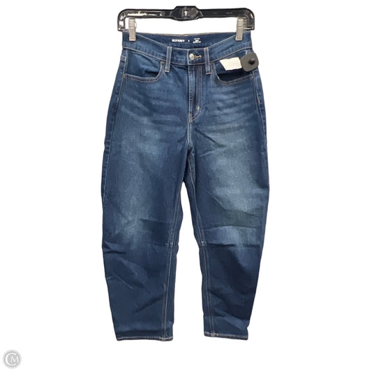 Jeans Wide Leg By Old Navy In Blue Denim, Size: 0