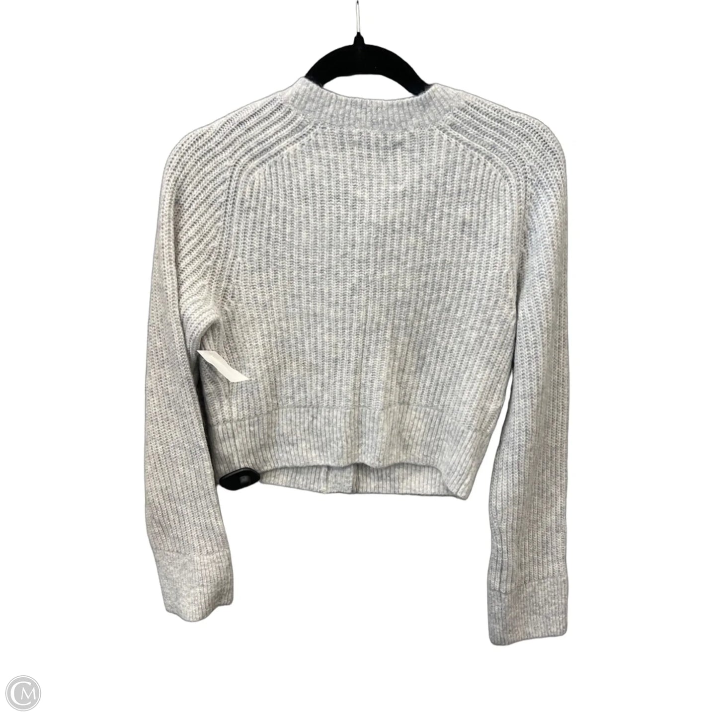 Sweater Cardigan By Abercrombie And Fitch In Grey, Size: Xs