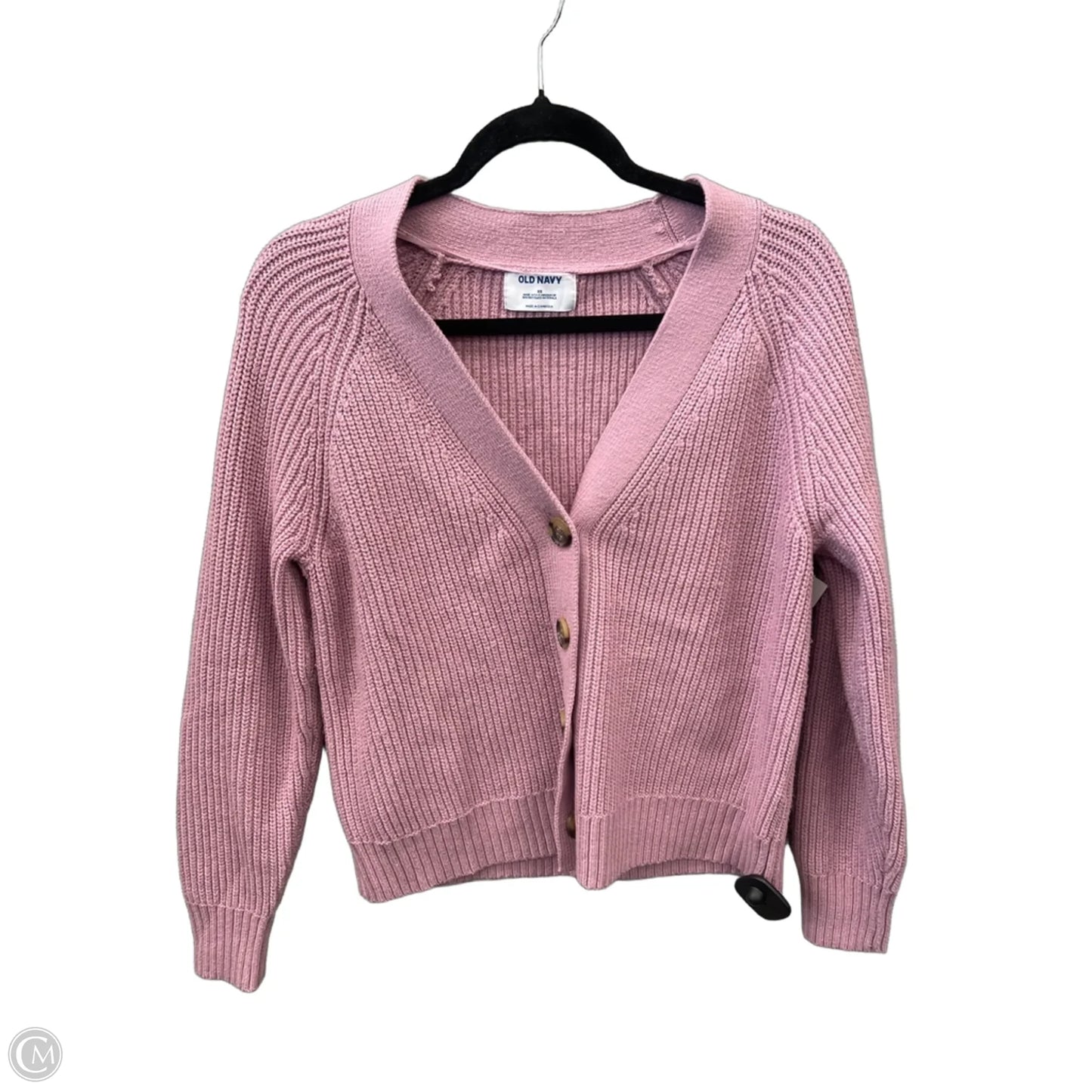 Sweater Cardigan By Old Navy In Pink, Size: Xs