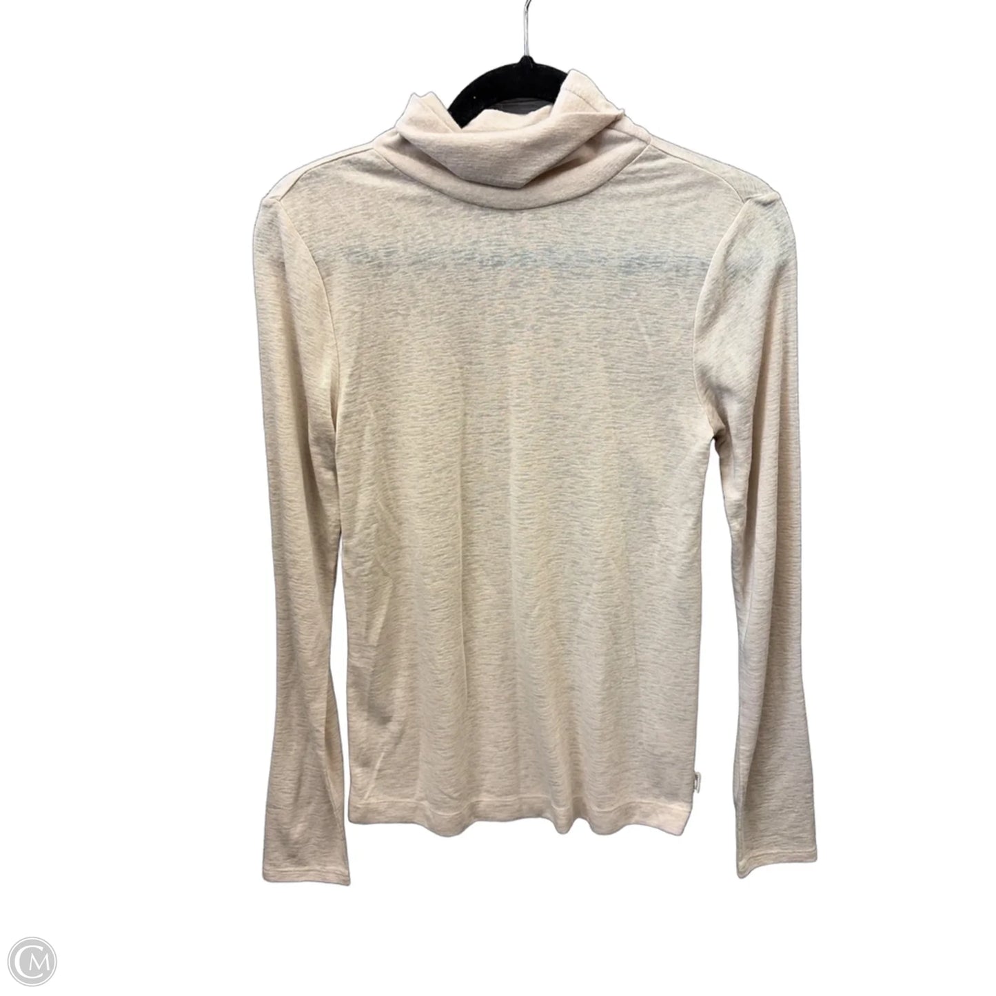 Top Long Sleeve By Upwest In Cream, Size: Xs