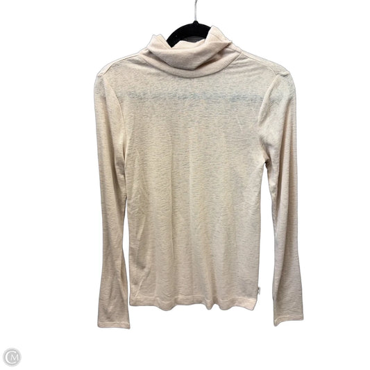 Top Long Sleeve By Upwest In Cream, Size: Xs