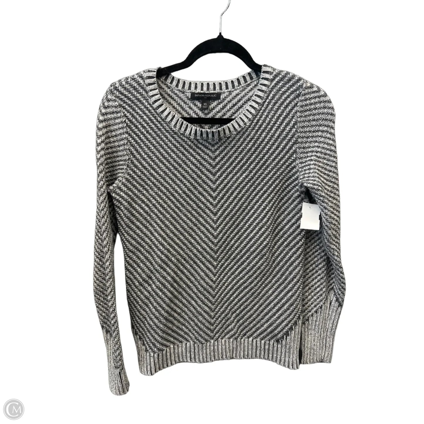 Sweater By Banana Republic In Grey, Size: Xs