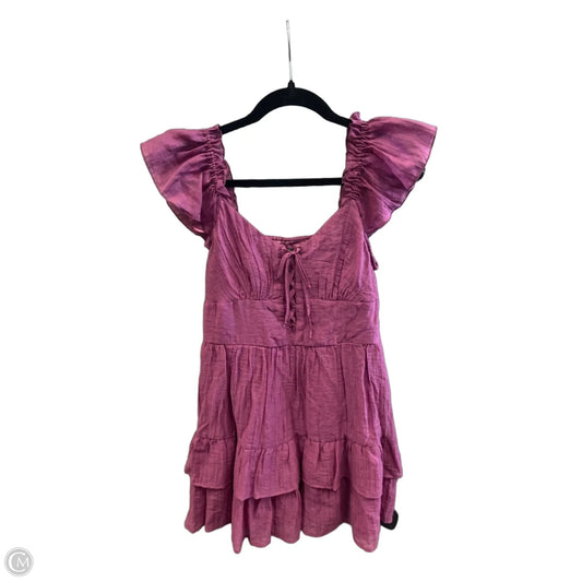 Dress Casual Short By City Triangles In Purple, Size: L