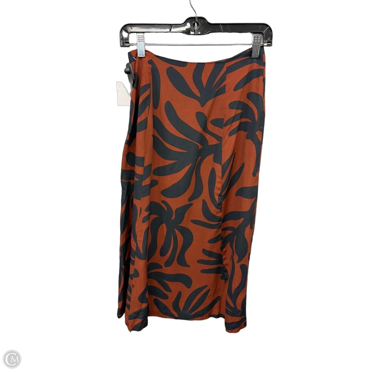 Skirt Midi By On 34th In Black & Brown, Size: 2