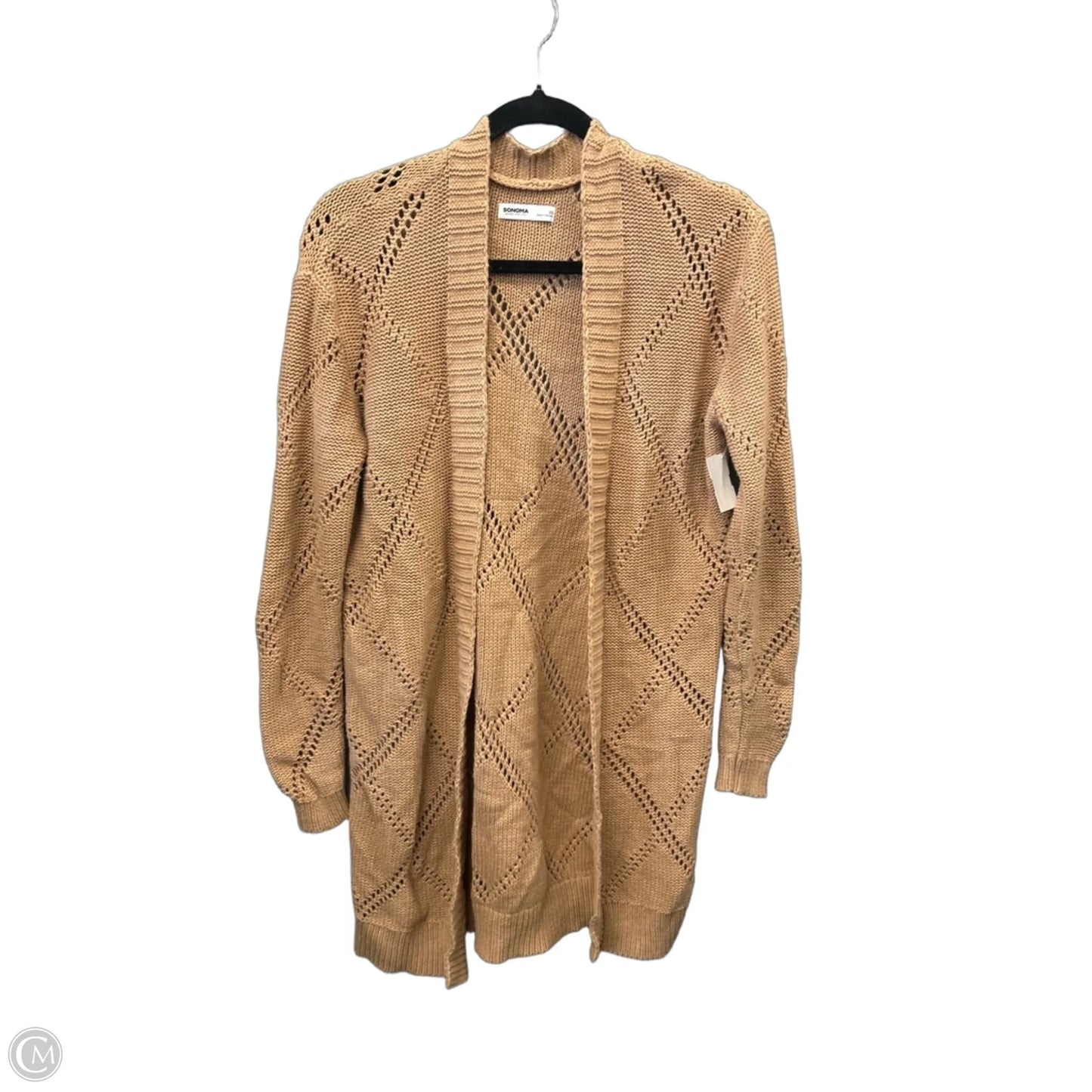 Sweater Cardigan By Sonoma In Brown, Size: Xs