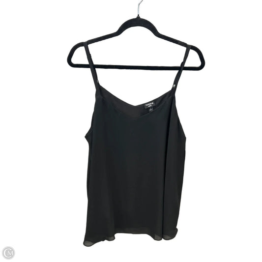 Top Sleeveless By Torrid In Black, Size: 1x