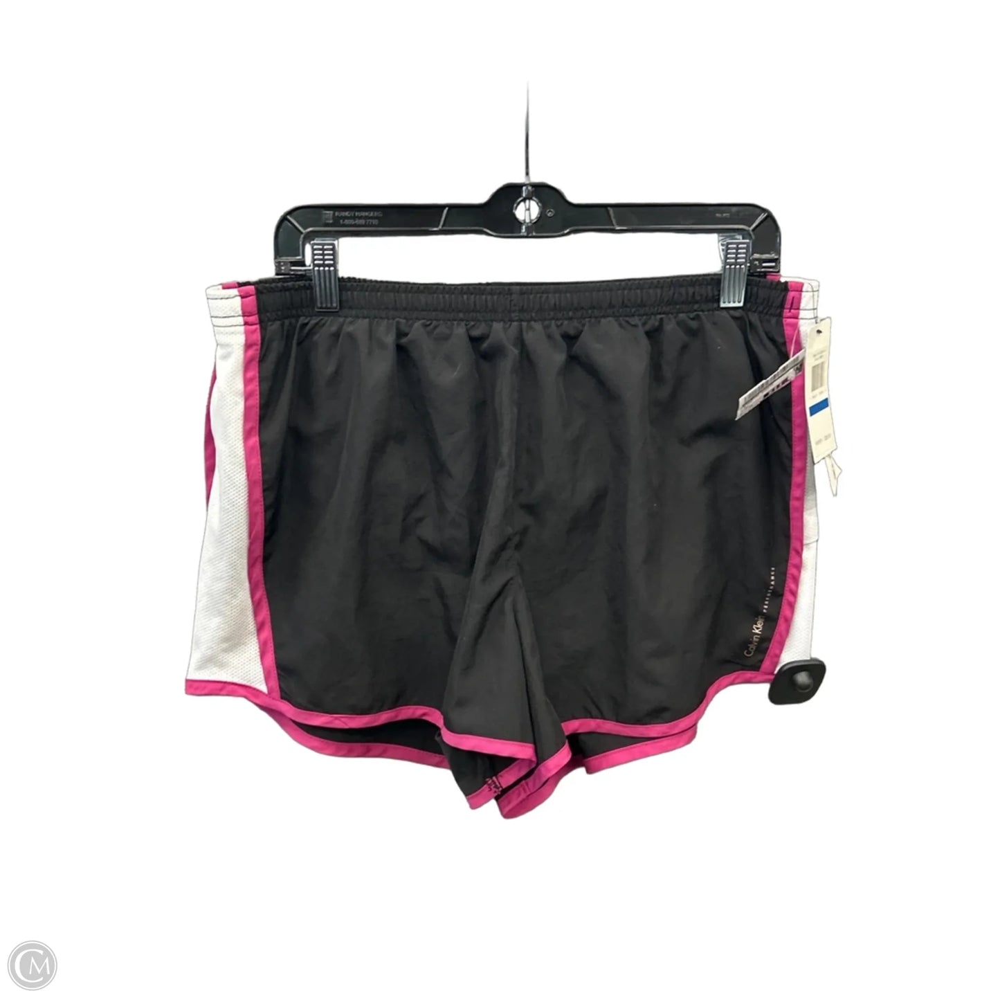 Athletic Shorts By Calvin Klein In Black, Size: Xl