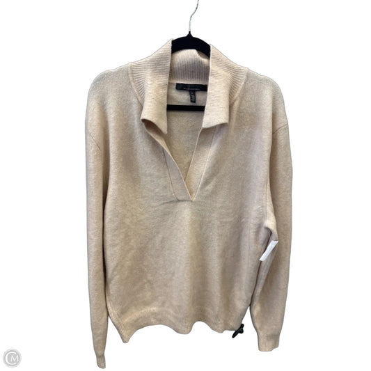 Sweater By White House Black Market In Cream, Size: L