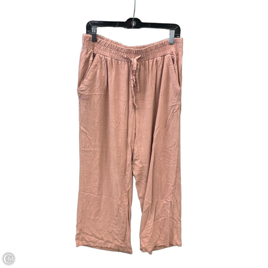 Pants Linen By Sienna Sky In Peach, Size: 14