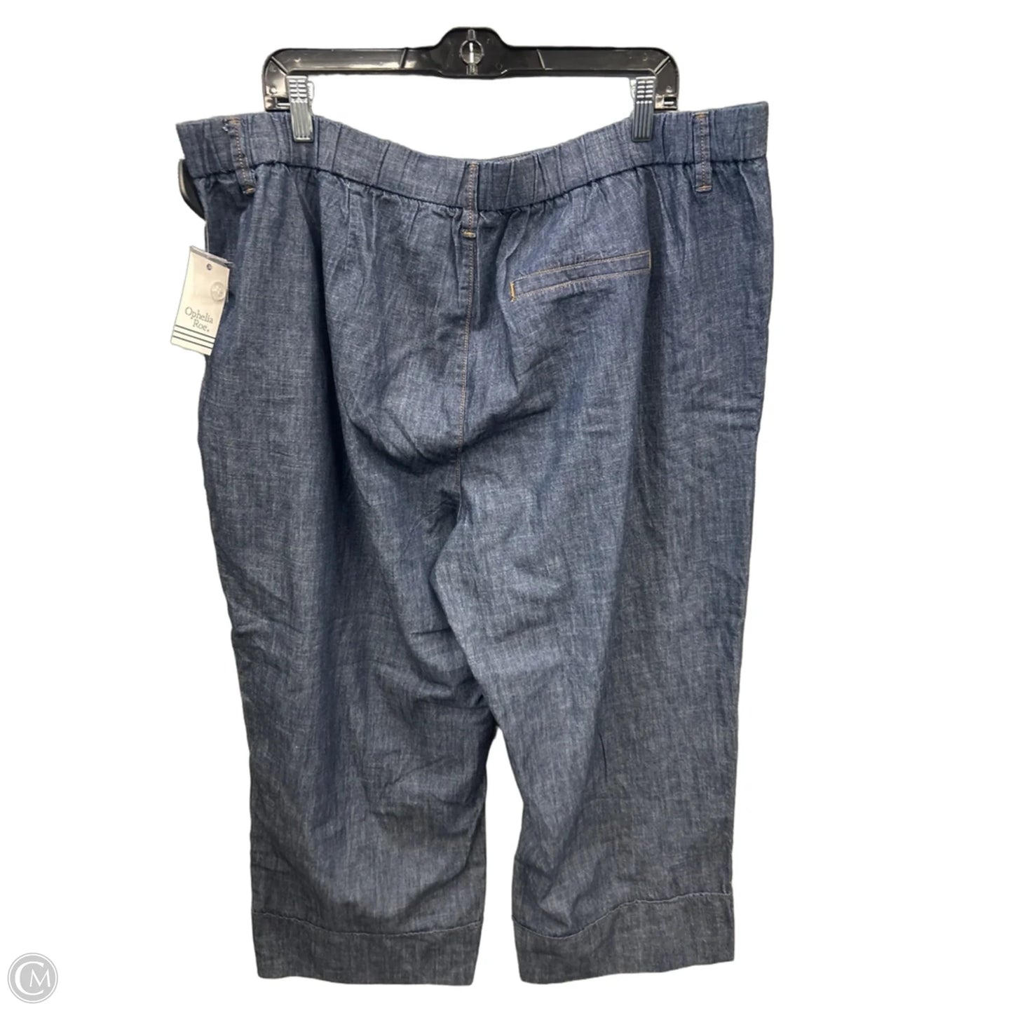 Pants Wide Leg By Ophelia Roe In Blue, Size: 20