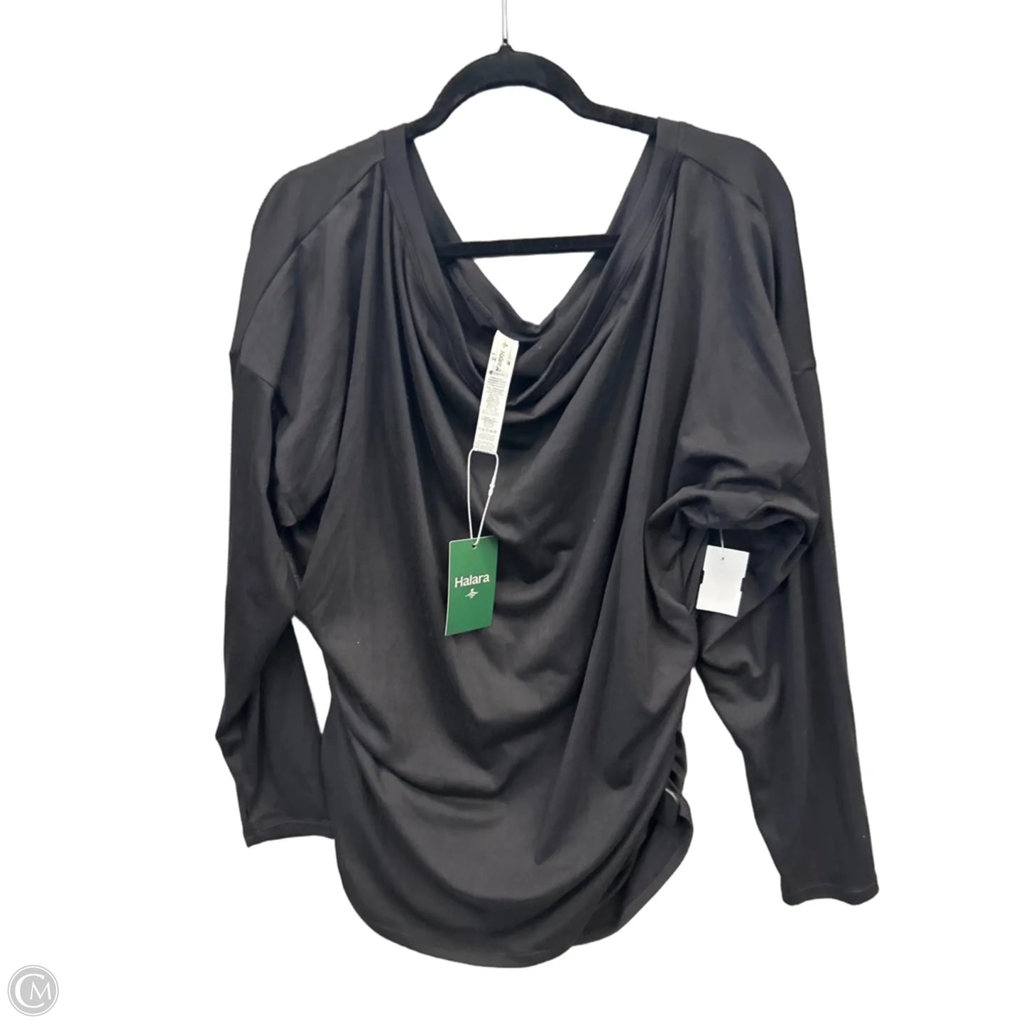 Top Long Sleeve By Halara In Black, Size: 2x