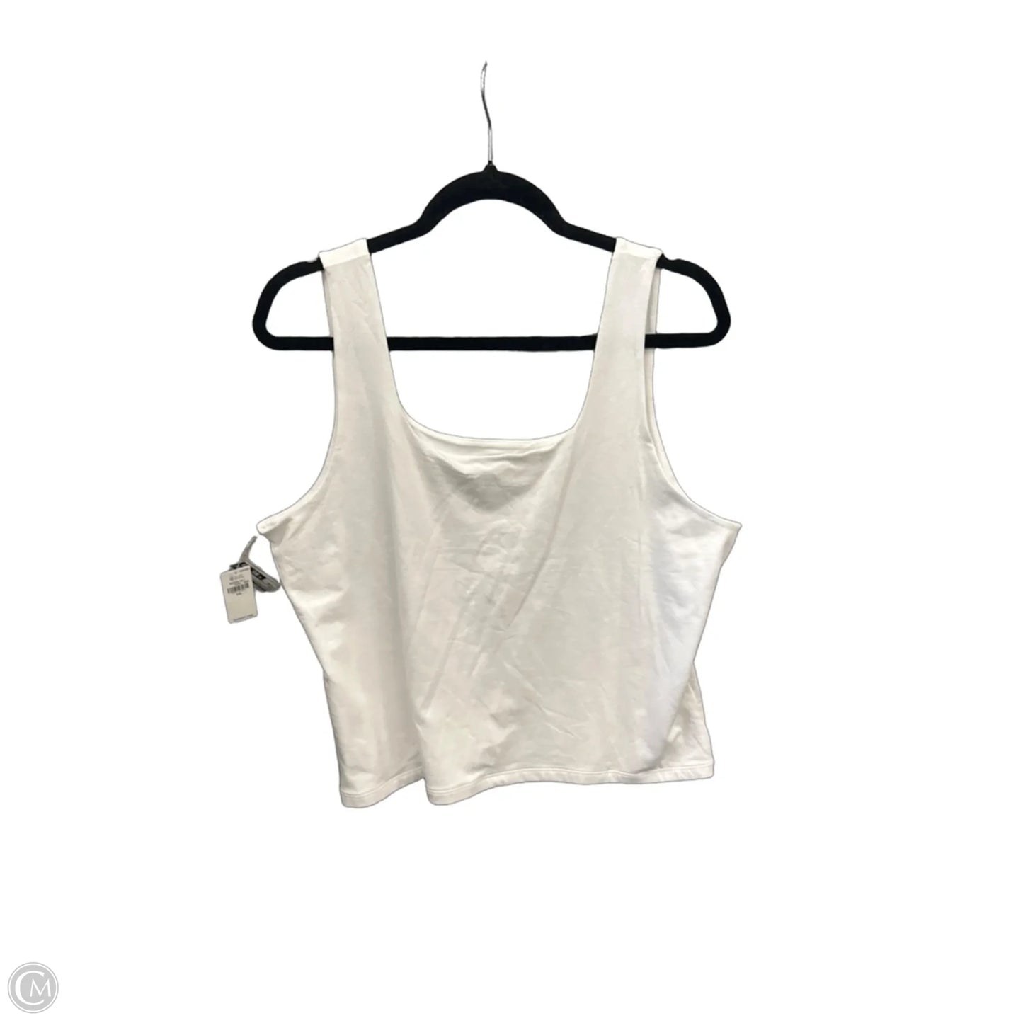 Top Sleeveless By Old Navy In White, Size: Xxl