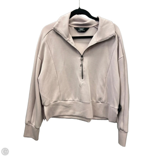 Sweatshirt Collar By Members Mark In Pink, Size: L
