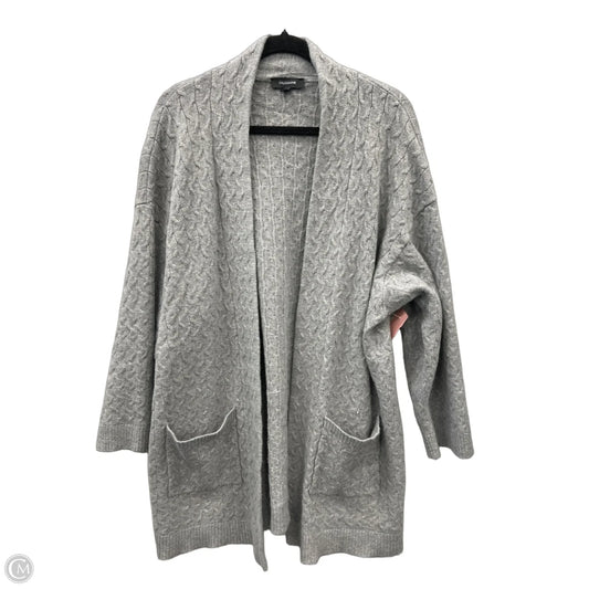 Cardigan By Calligraphie In Grey, Size: 3x