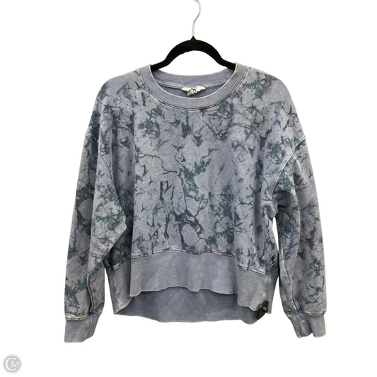 Athletic Top Long Sleeve Crewneck By Joy Lab In Blue, Size: L