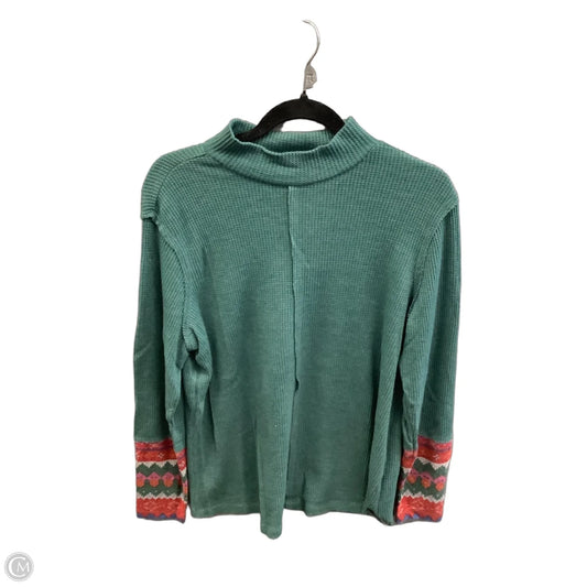 Top Long Sleeve By Maurices In Green, Size: Xxl