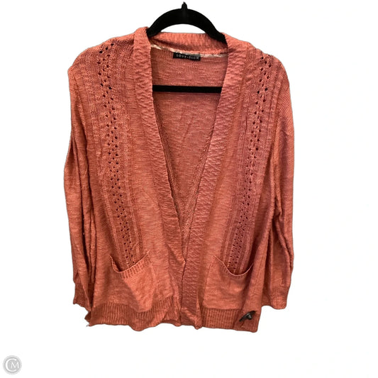 Cardigan By Love Ellie In Orange, Size: Xl