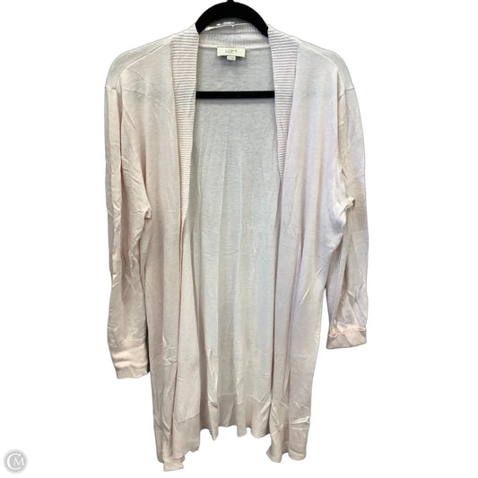 Cardigan By Loft In Pink, Size: Xl