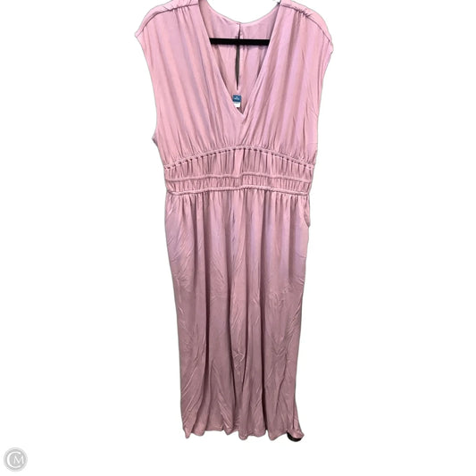 Jumpsuit By Hayden La In Blue, Size: 1x