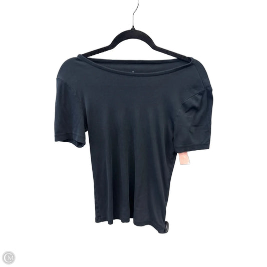 Top Short Sleeve Basic By A New Day In Black, Size: S