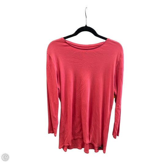 Tunic Long Sleeve By J. Jill In Pink, Size: L