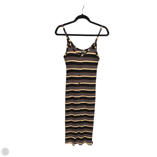 Dress Casual Maxi By Wild Fable In Striped Pattern, Size: L