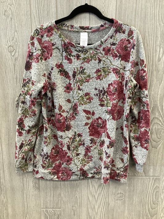 Maternity Top Long Sleeve By Time And Tru  Size: S