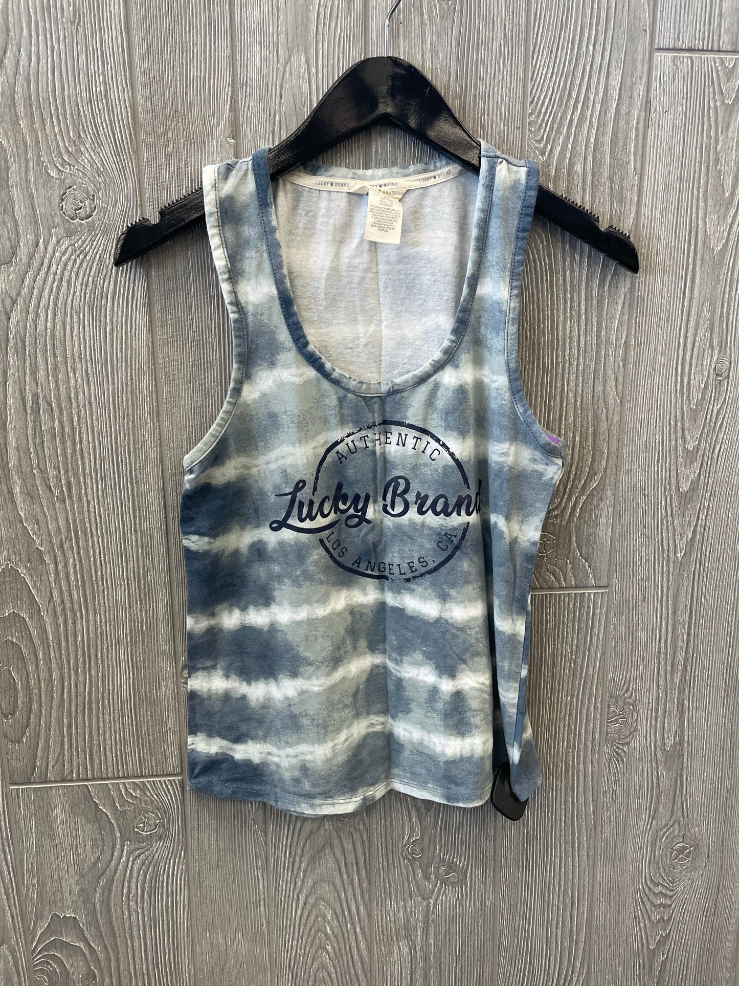 Blue Top Sleeveless Lucky Brand, Size S