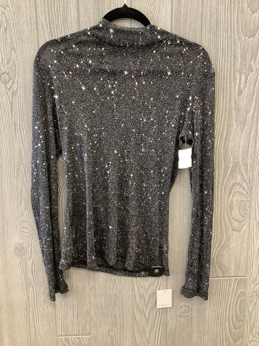 Top Long Sleeve By Clothes Mentor In Black, Size: L