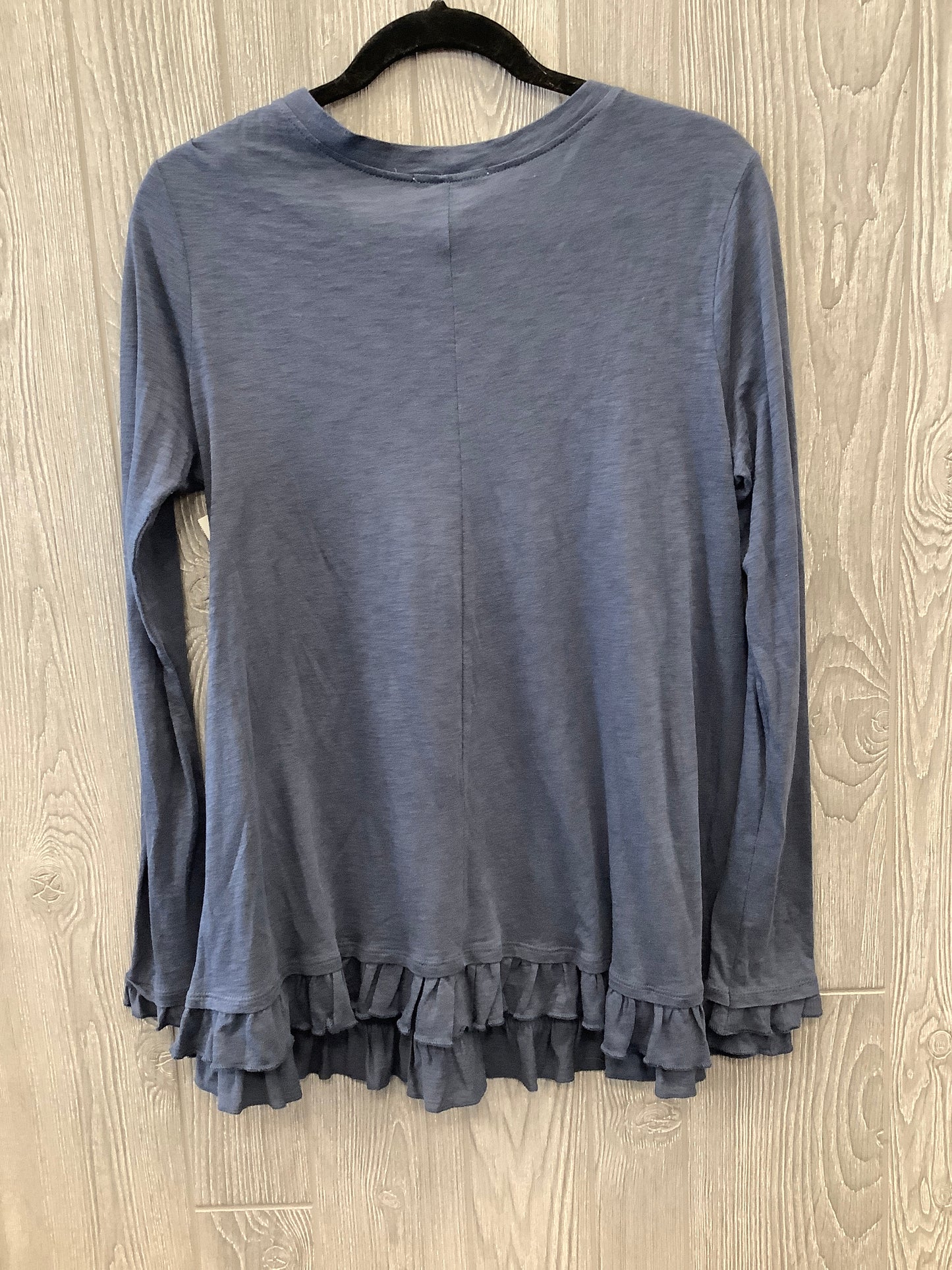 Top Long Sleeve By Altard State In Blue, Size: M