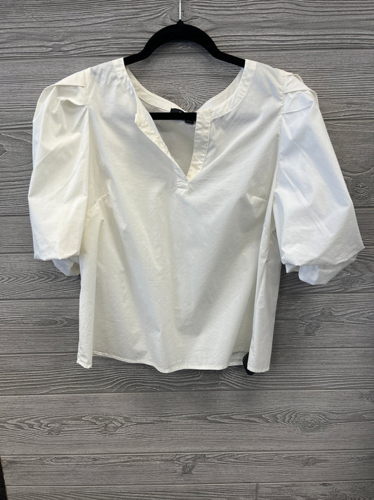 Top Short Sleeve By Marc New York In White, Size: M