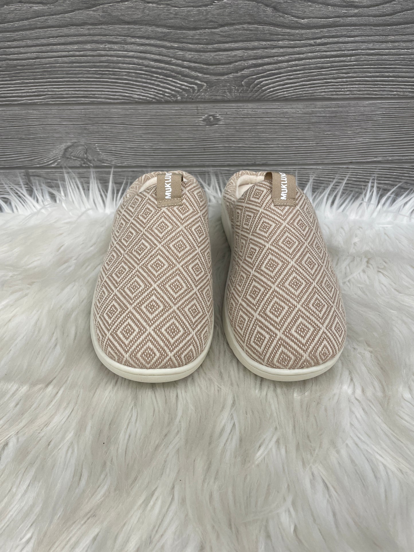 Slippers By Muk Luks In Beige