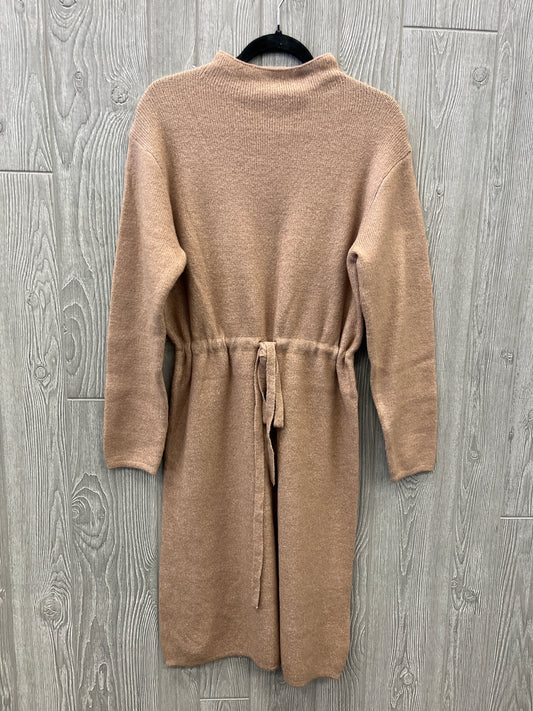 Dress Casual Short By Fashion Nova In Brown, Size: M