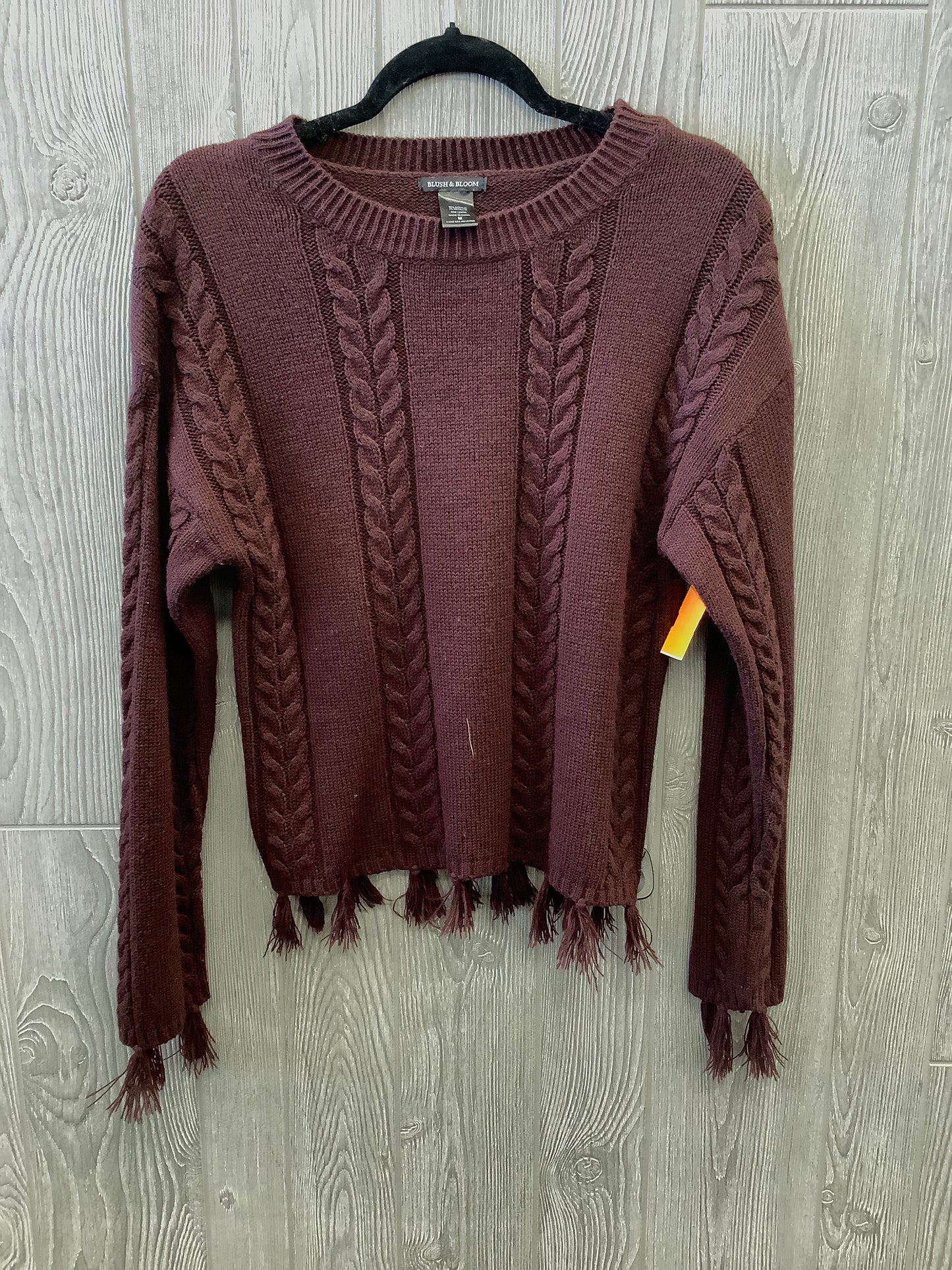 Sweater By Clothes Mentor In Brown, Size: M