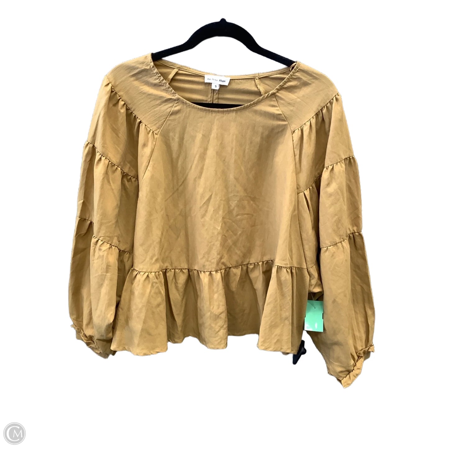 Top Long Sleeve By Clothes Mentor In Yellow, Size: S