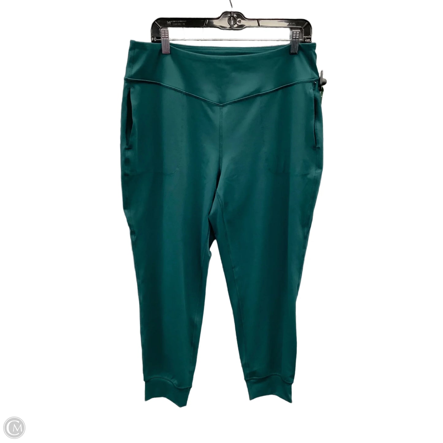 Athletic Leggings By Tek Gear In Green, Size: Xl
