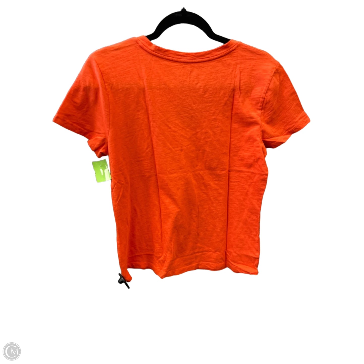 Top Short Sleeve Basic By Universal Thread In Orange, Size: M