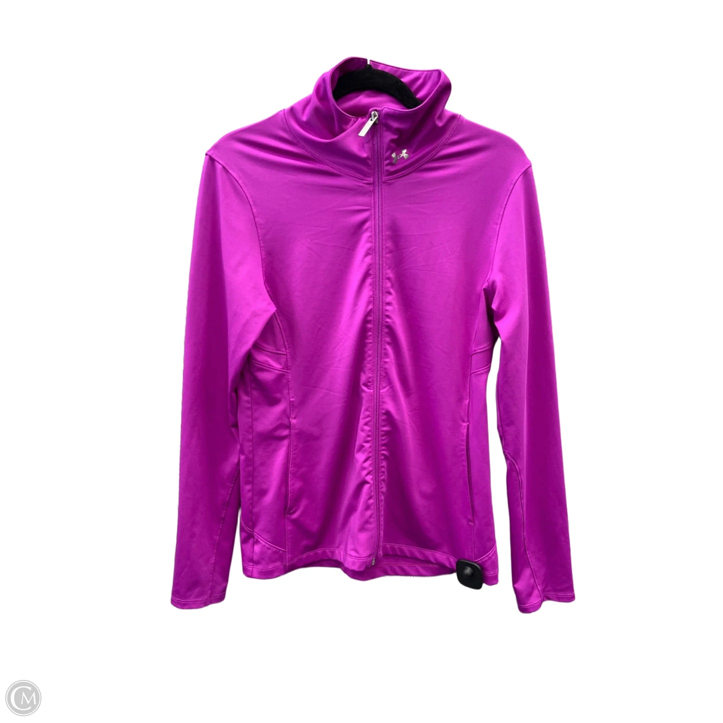 Athletic Jacket By Under Armour In Purple, Size: M