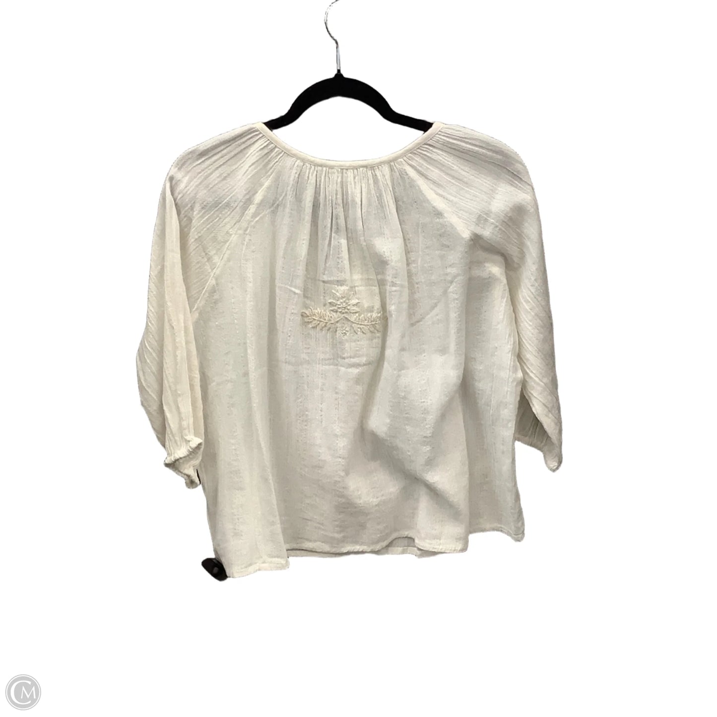 Top Long Sleeve By House Of Harlow In Cream, Size: S
