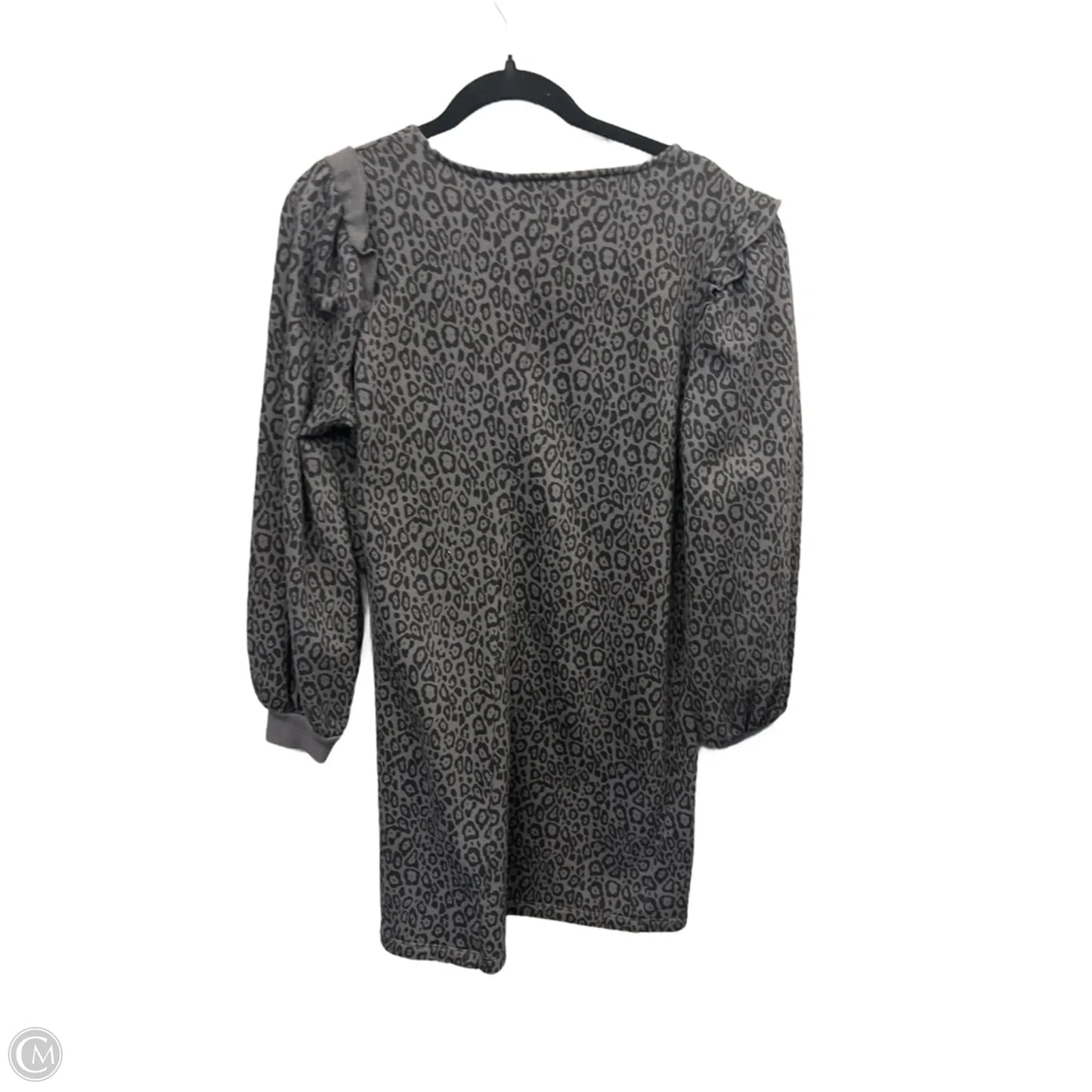Tunic Long Sleeve By Nine West In Animal Print, Size: L