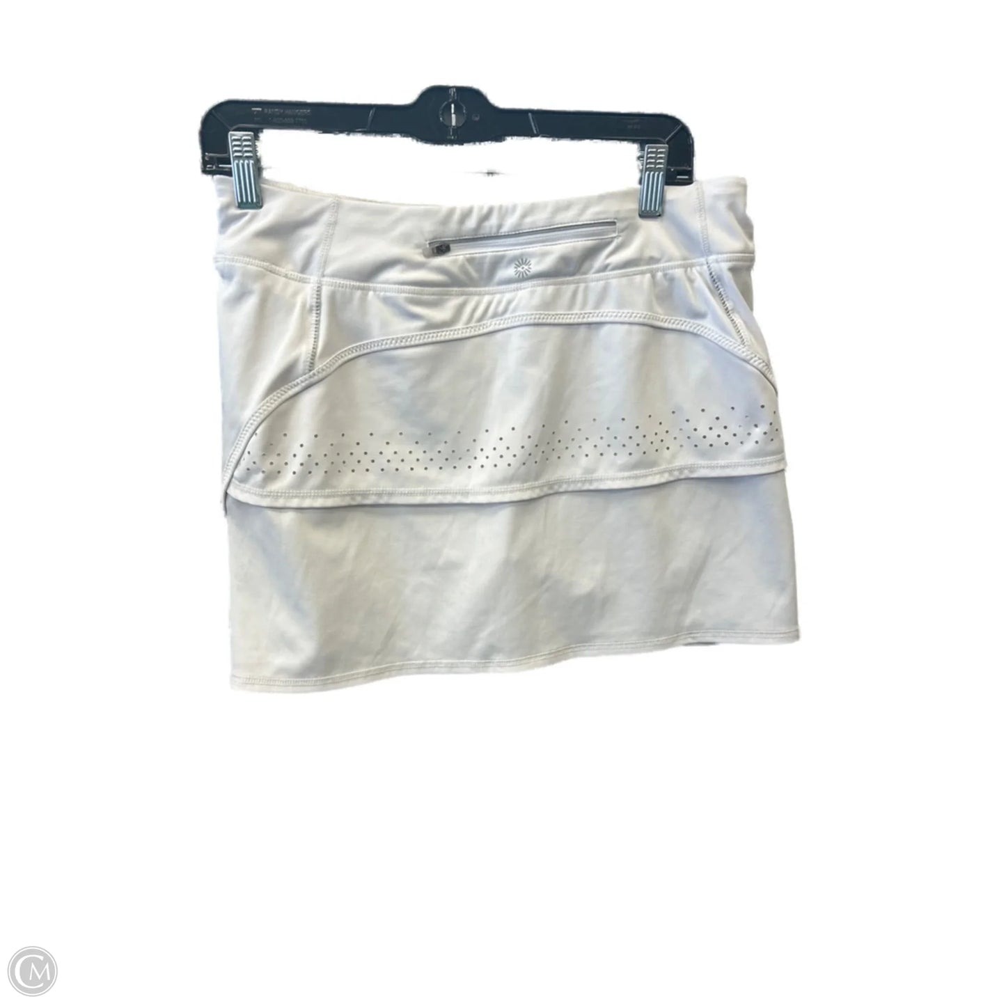 Athletic Skirt By Tangerine In White, Size: M