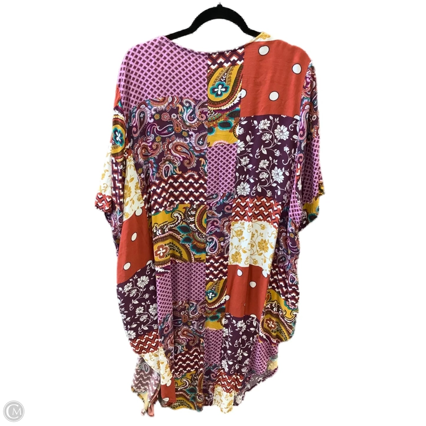 Kimono By Terra & Sky In Multi-colored, Size: 2x